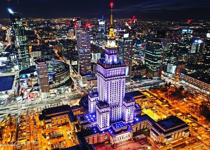 Apartment Sawa 2xmetro Wifi 500 Mbs 50'tv Netflix Hbo Appletv+ Warsaw