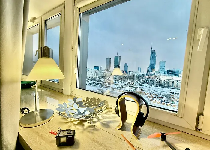 Apartment Sawa 2xmetro Wifi 500 Mbs 50'tv Netflix Hbo Appletv+ Warsaw